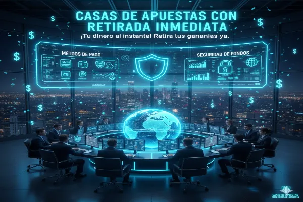 casas de apuestas con retirada inmediata