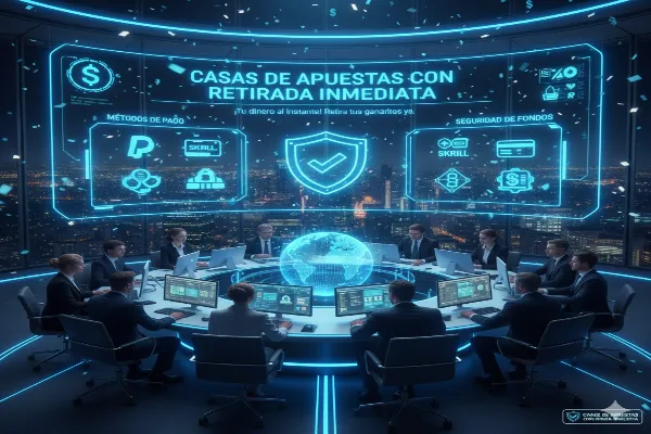 casas de apuestas con retirada inmediata
