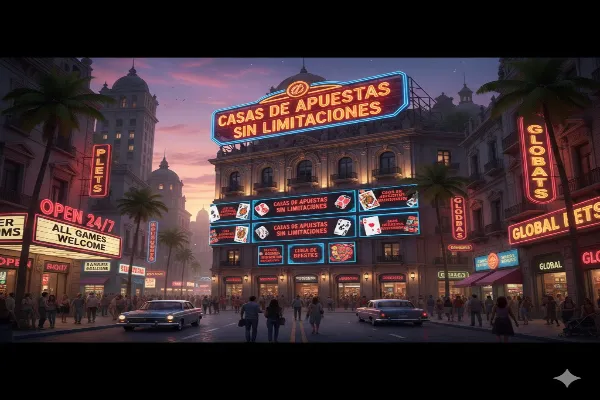 Casas de Apuestas Sin Limitaciones